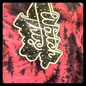 Tye dye shirt sleeve shirt
